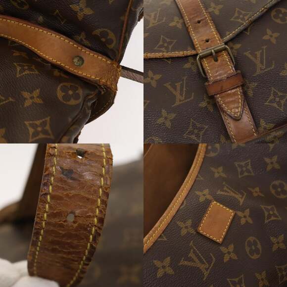 LOUIS VUITTON Monogram Saumur 35 Shoulder Bag M42254 - Picture 12 of 13